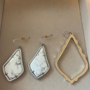 Marble Kendra Scott Earrings